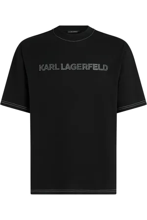 Karl Lagerfeld T-shirt con dettaglio cuciture