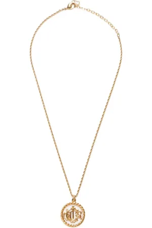 Dior Collana con placca logo 1990-2015