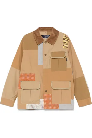 Comme des Garçons Giacca con design patchwork