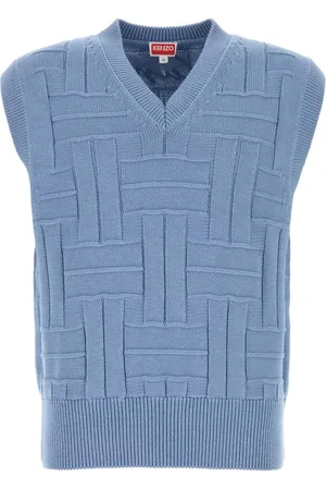 Kenzo Maglione smanicato con ricamo