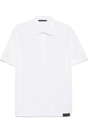 LOW BRAND Polo in cotone con ricamo logo