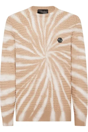 Philipp Plein Maglione con fantasia tie dye