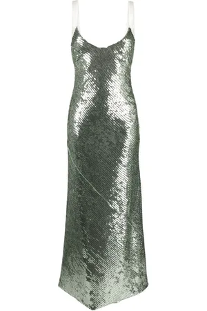 GALVAN Abito lungo con paillettes