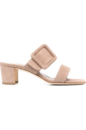 Manolo Blahnik Sandali con fibbia grande