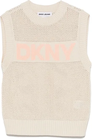 DKNY Top con logo jacquard