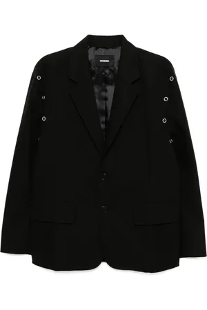 We11 Done Blazer con occhielli