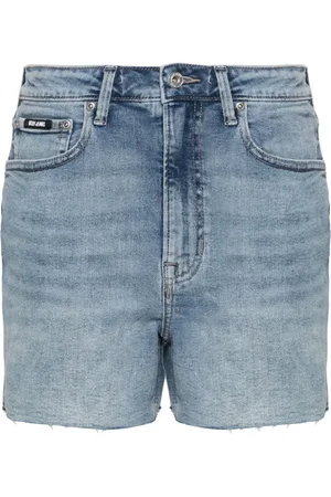 DKNY Shorts denim Kent a vita alta