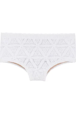 AMIR SLAMA Costume da bagno con dettaglio all