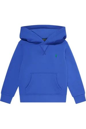 Ralph Lauren Felpa in misto cotone con cappuccio