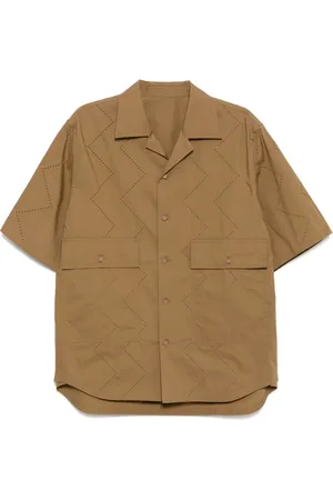CROQUIS Camicia con dettaglio a rombi
