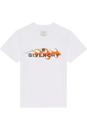 Givenchy T-shirt con logo Flame