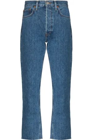 RE/DONE Jeans Stove Pipe a vita alta