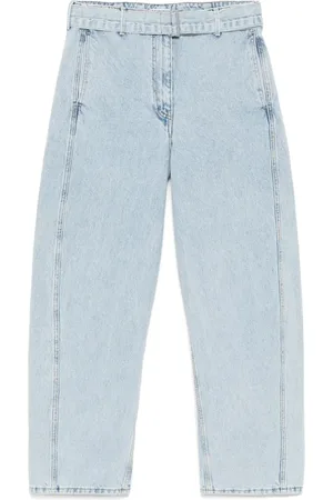 MAGDA BUTRYM Jeans dritti con cintura