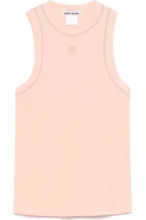 DKNY Canotta con borchie