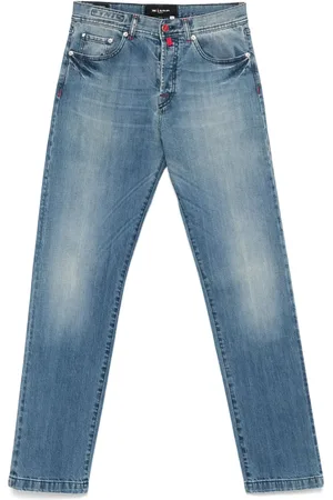 Kiton Jeans con applicazione logo