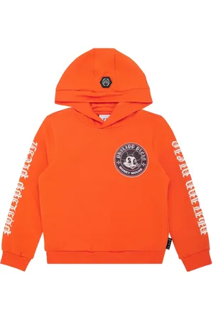 Philipp Plein Felpa Money Mouse con cappuccio