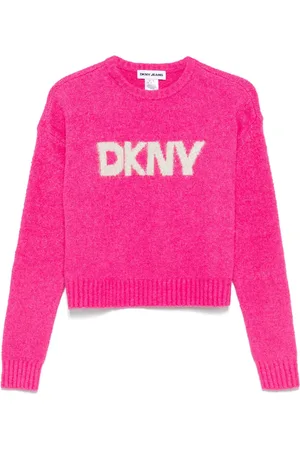 DKNY Maglione con logo jacquard