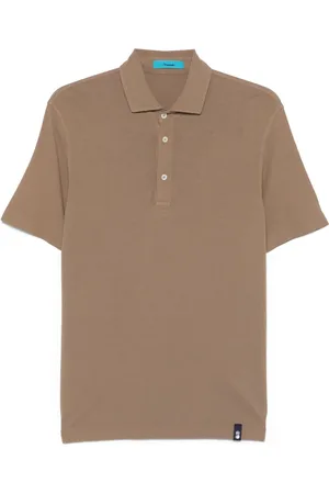 DRUMOHR Polo in cotone con ricamo logo