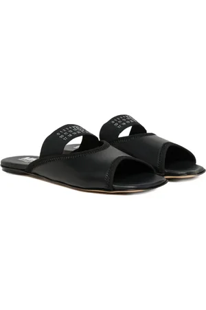 Maison Margiela Sandali slides in pelle