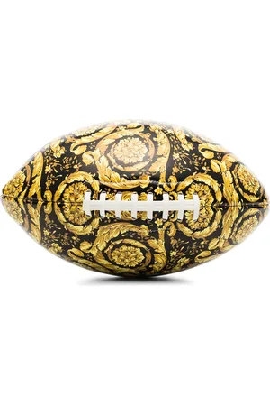 VERSACE Pallone da Rugby Barocco con stampa