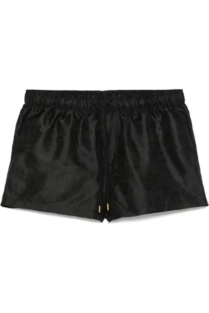 VERSACE Costume da bagno con motivo Barroco jacquard