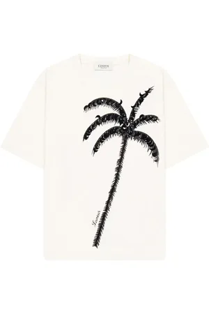 LANEUS T-shirt con stampa Palm