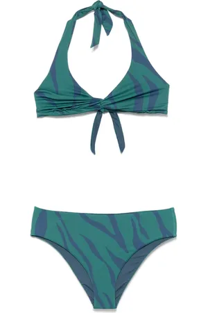 FISICO Bikini con stampa zebra