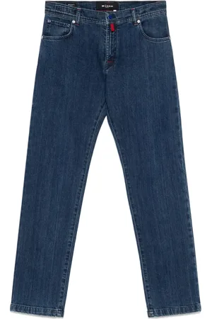 Kiton Jeans con applicazione logo