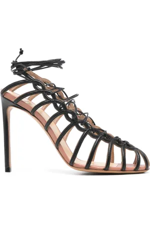 Francesco Russo Sandali 105mm in pelle