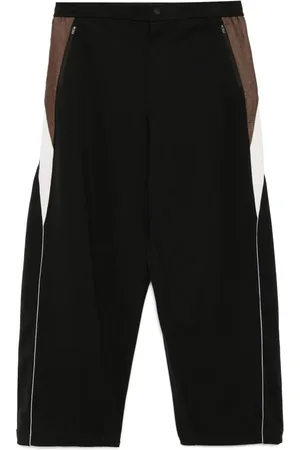 CROQUIS Pantaloni in maglia con righe laterali