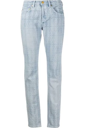 Roberto Cavalli Jeans skinny con monogramma