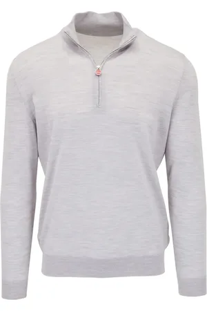 Kiton Felpa con mezza zip