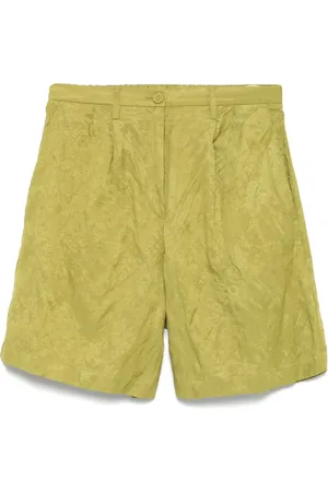 FORTE FORTE Shorts con finitura craquelé