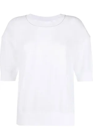 Fabiana Filippi T-shirt semi trasparente