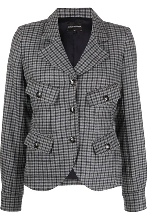 Emporio Armani Blazer monopetto a quadri