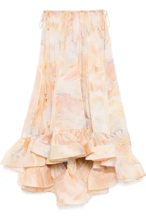 ZIMMERMANN Gonna lunga Flounce