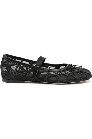 VALENTINO GARAVANI Ballerine Toile Iconograph
