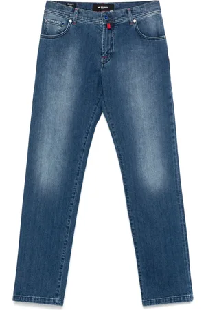 Kiton Jeans con applicazione logo