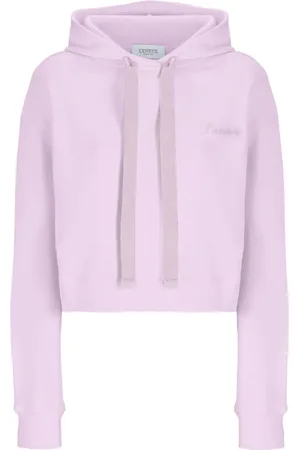 LANEUS Felpa in cotone con cappuccio