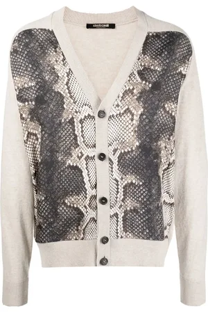 Roberto Cavalli Cardigan con stampa
