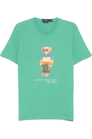 Ralph Lauren T-shirt con stampa Polo Bear