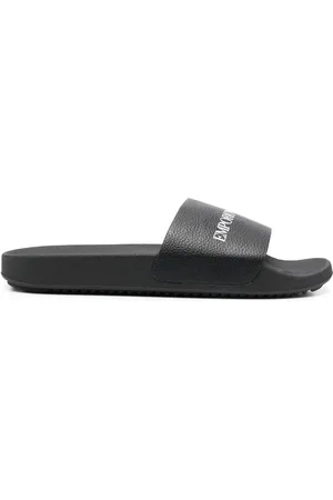 Emporio Armani Sandali slides goffrati