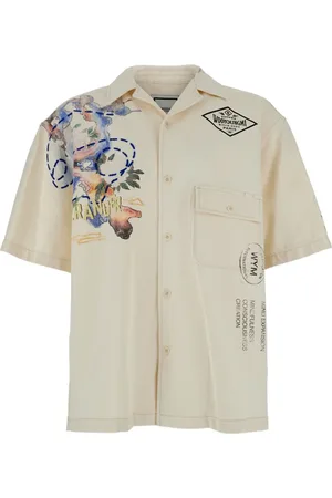 WOOYOUNGMI Camicia stile bowling in cotone