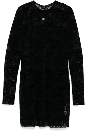 Givenchy Abito corto con motivo botanico