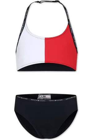 Tommy Hilfiger Bikini Hilfiger Flag con scollo all