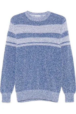 Malo Maglione con dettaglio a righe