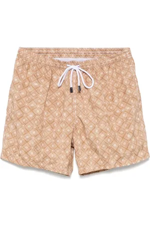 BARBA Costume da bagno con stampa geometrica