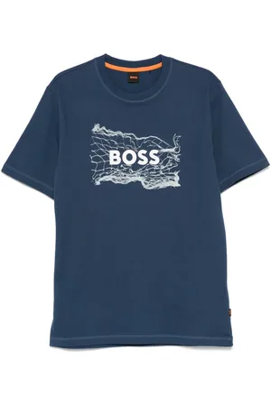 HUGO BOSS T-shirt in cotone con logo