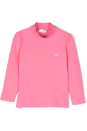 MONNALISA Top mélange con cristalli