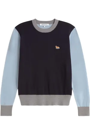 Maison Kitsuné Maglione in lana merino